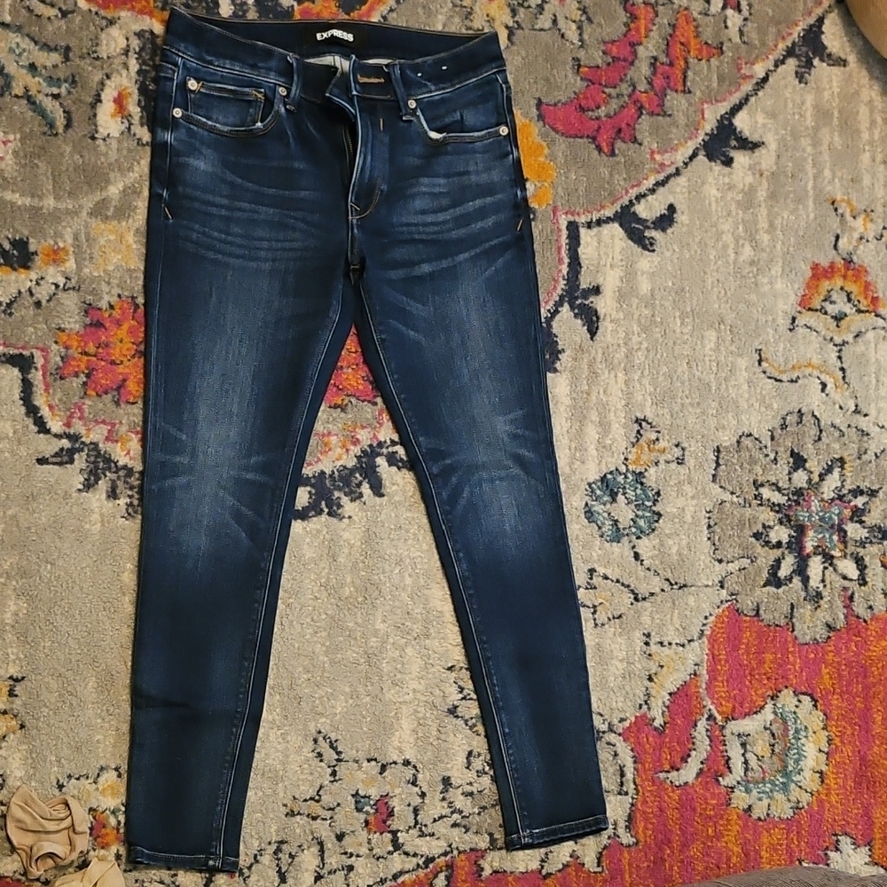Express Dark Blue Women Jeans